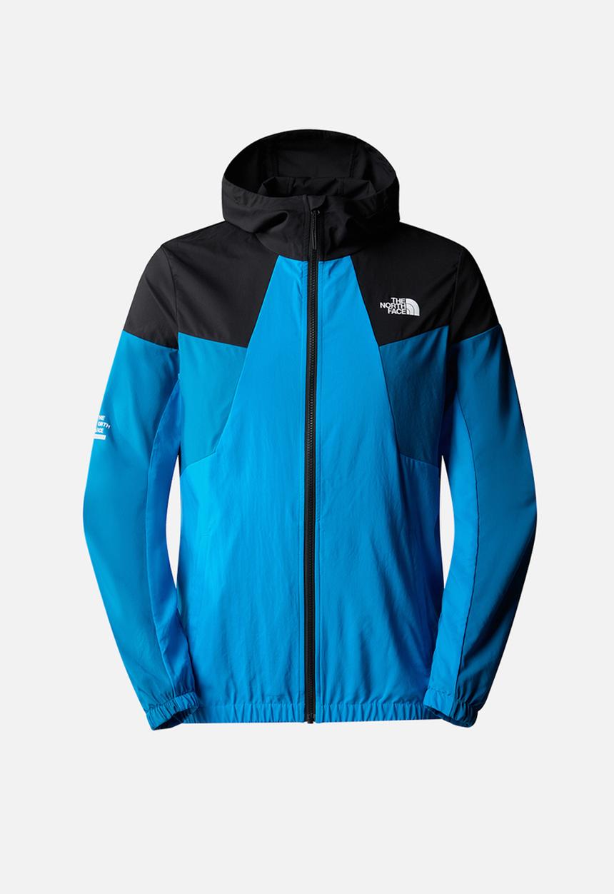 The North Face - MA wind track jkt hoodie - skyline blue-adriatic blue-tnf black (win)