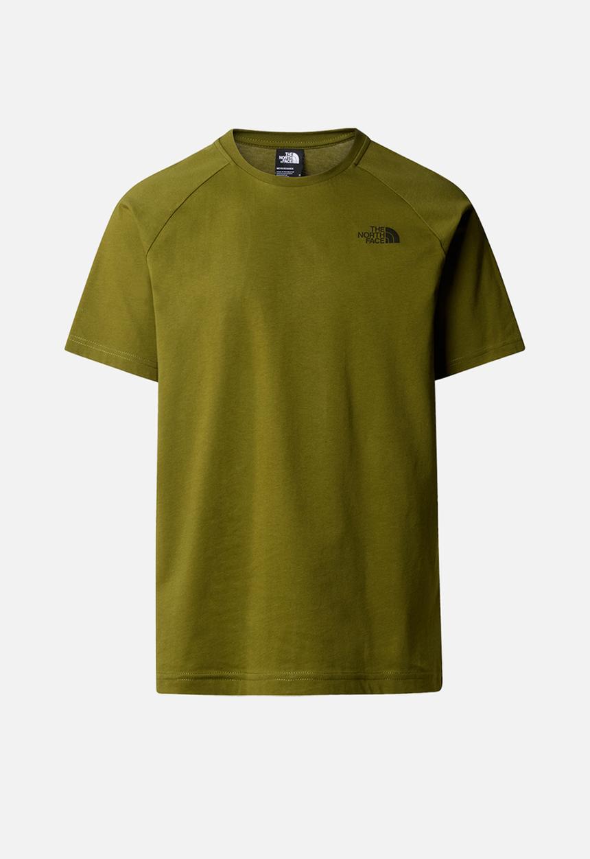 The North Face - M short sleeve north faces tee - forest olive (pib)