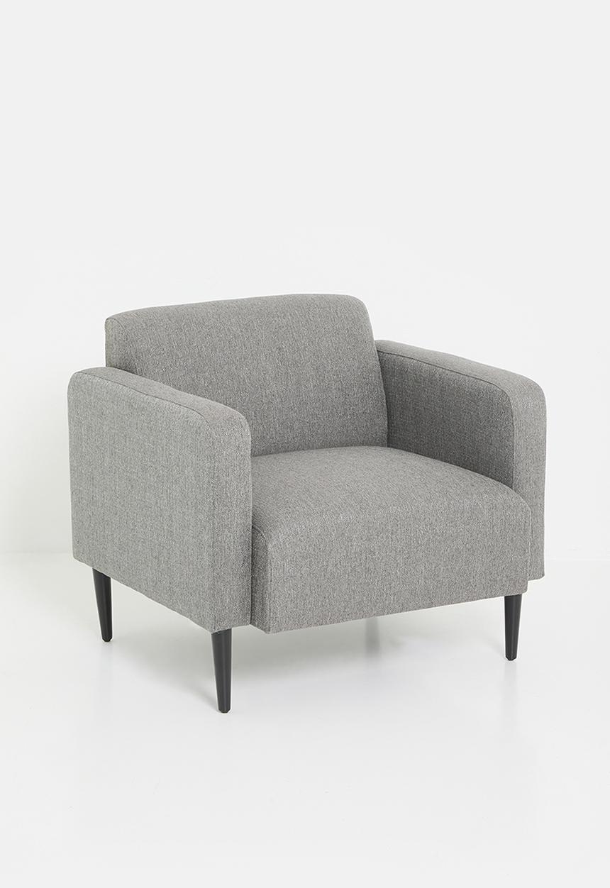 Sixth Floor - Kenzi armchair - dark grey