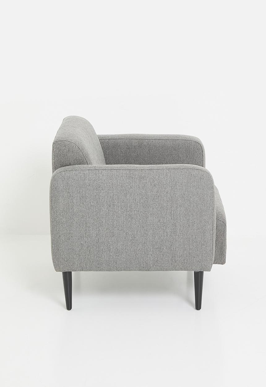 Sixth Floor - Kenzi armchair - dark grey