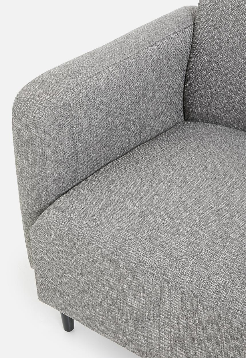 Sixth Floor - Kenzi armchair - dark grey