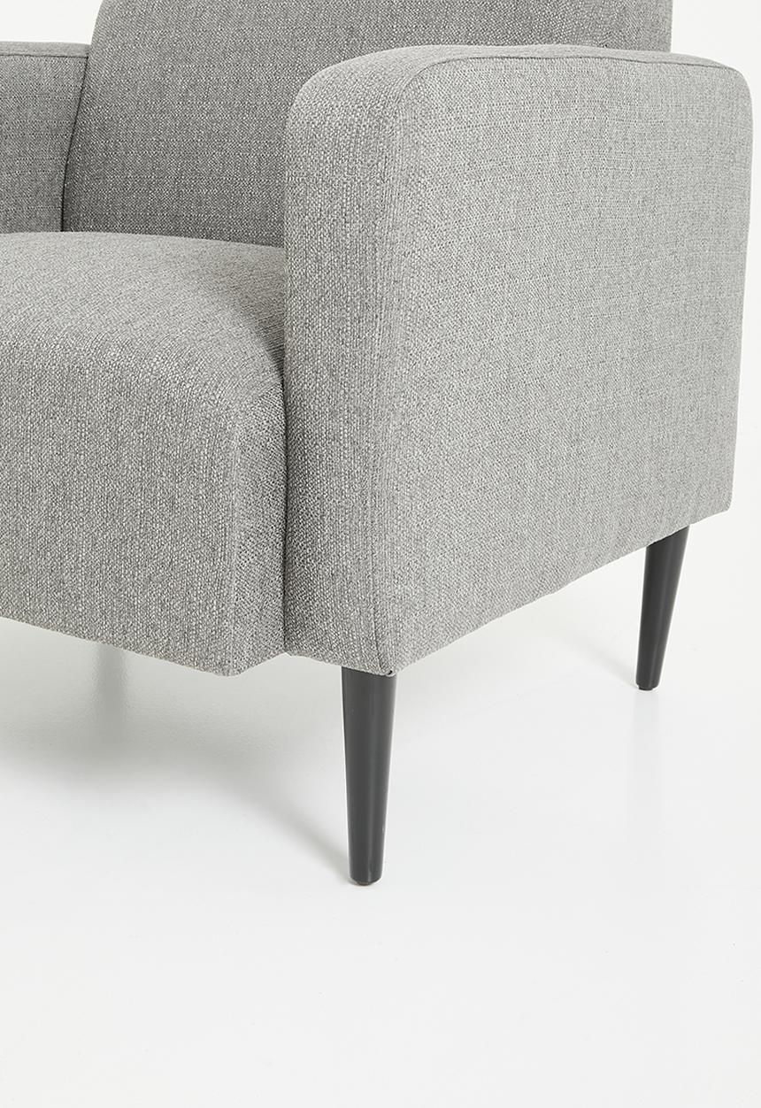 Sixth Floor - Kenzi armchair - dark grey