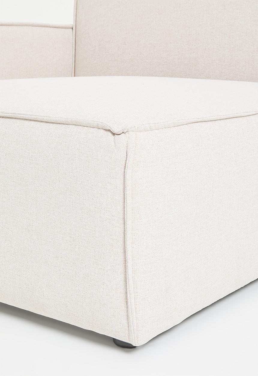 Sixth Floor - Utopia Modular chaise - natural