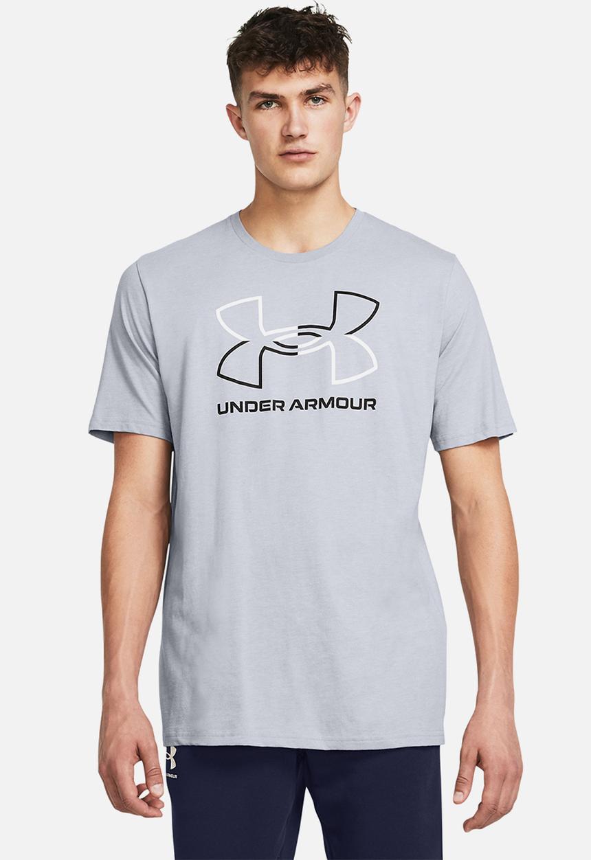 Under Armour - Ua gl foundation update short sleeve - mod gray medium heather/black
