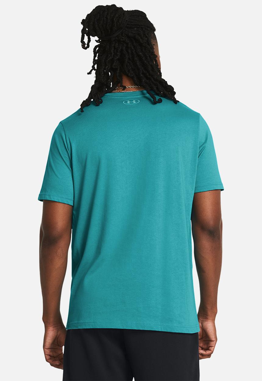 Under Armour - Ua project rock payoff graphc short sleeve - blue