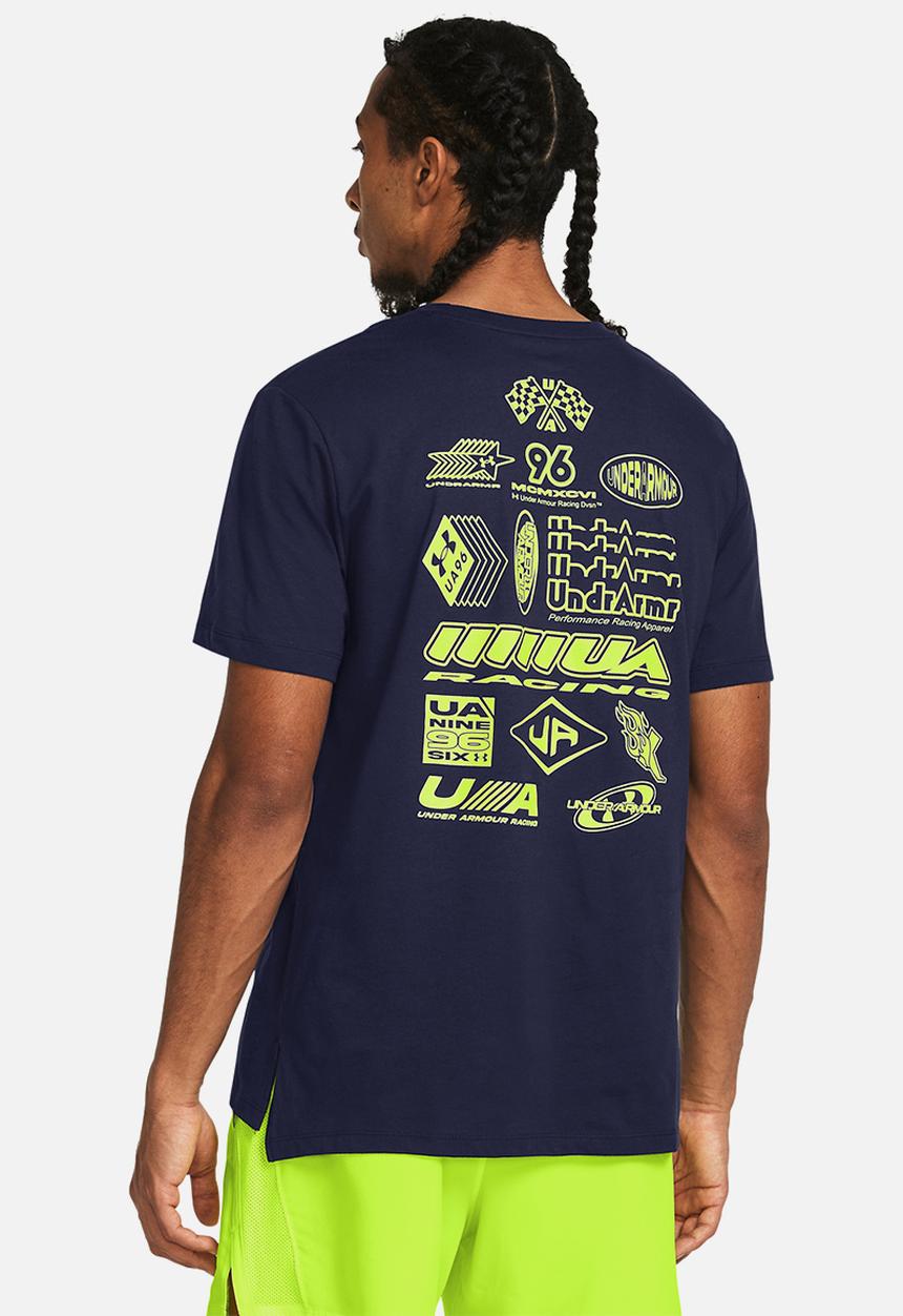 Under Armour - Ua run everywhere wreath short sleeve - blue
