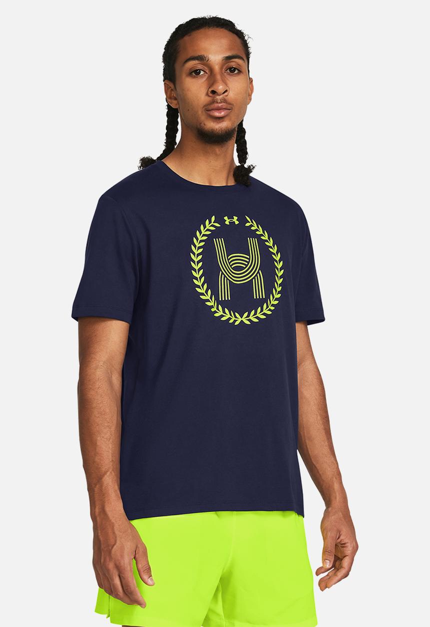 Under Armour - Ua run everywhere wreath short sleeve - blue