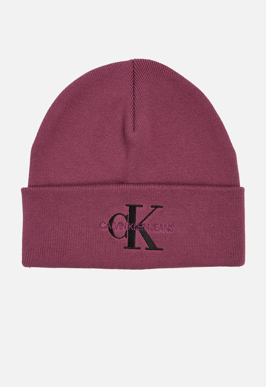 Calvin Klein - Monologo embro beanie - amaranth