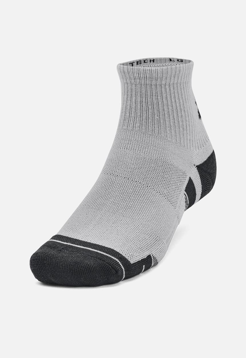 Under Armour - Ua performance tech 3pk qtr - mod gray/white