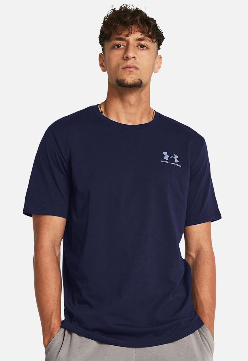 Under Armour - Ua m sportstyle lc short sleeve - midnight navy/white