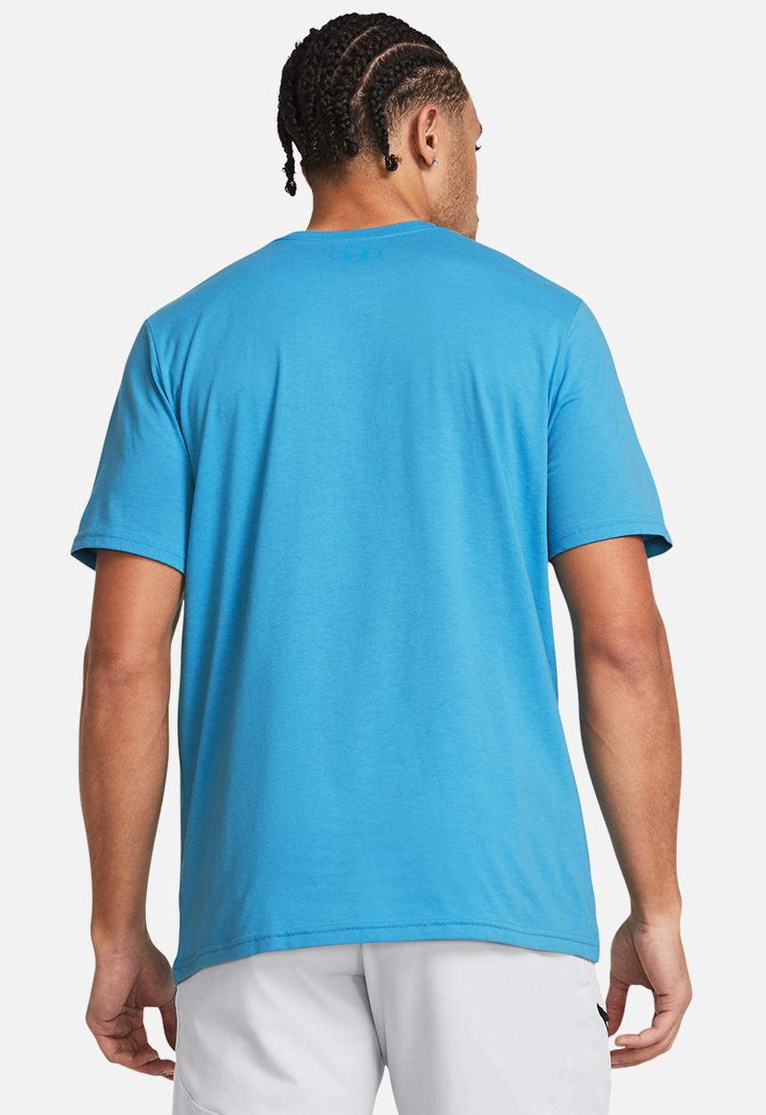 Under Armour - Ua m sportstyle lc short sleeve - blue topaz/capri