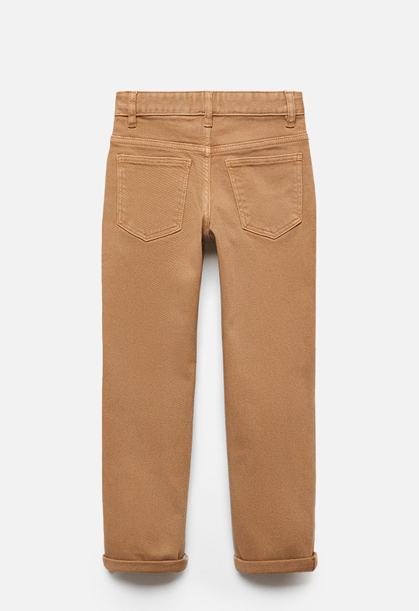 MANGO - Trousers peru5 - caramel