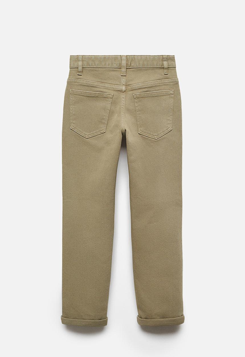 MANGO - Trousers peru5 - dark green