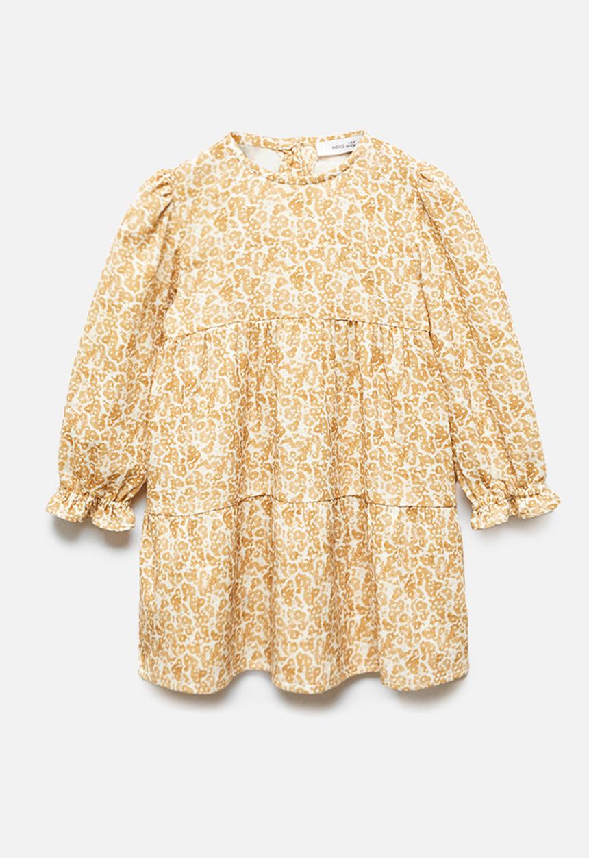 MANGO - Dress katy - medium brown