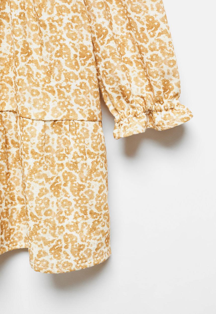MANGO - Dress katy - medium brown