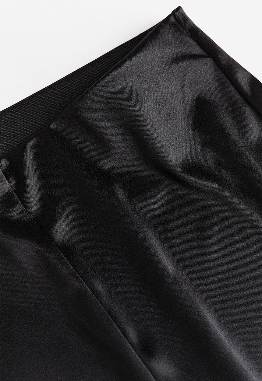 H&M - High-waisted leggings - black