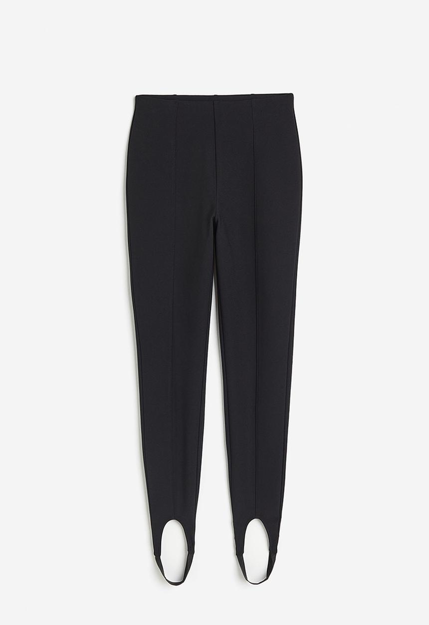 H&M - Stirrup leggings - black