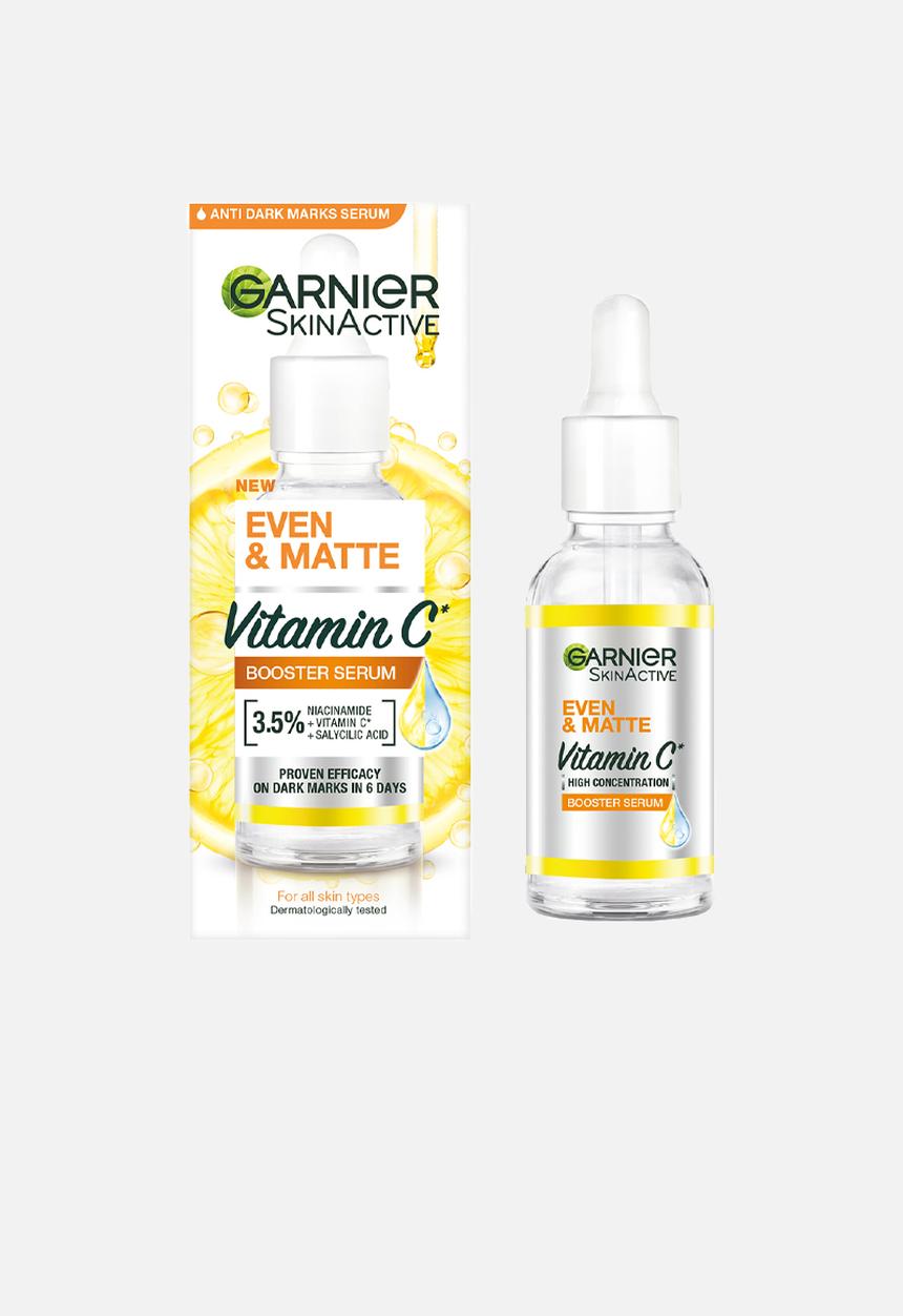 Garnier - Even & Bright  Vitamin C Booster Serum Regime Bundle Set - 3 Piece