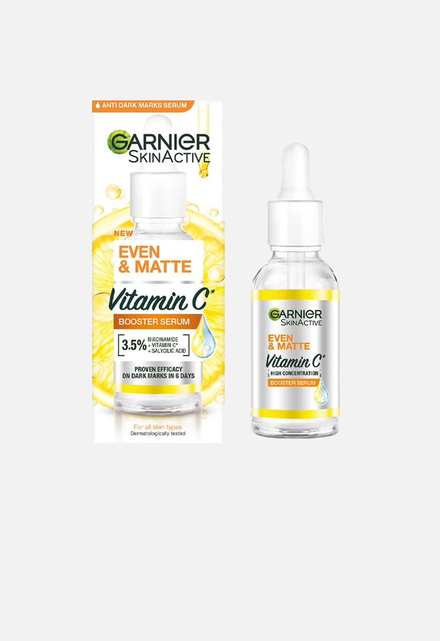 Garnier - Even & Bright Vitamin C Booster Serum & Dark Spot Bundle Set - 2 Piece
