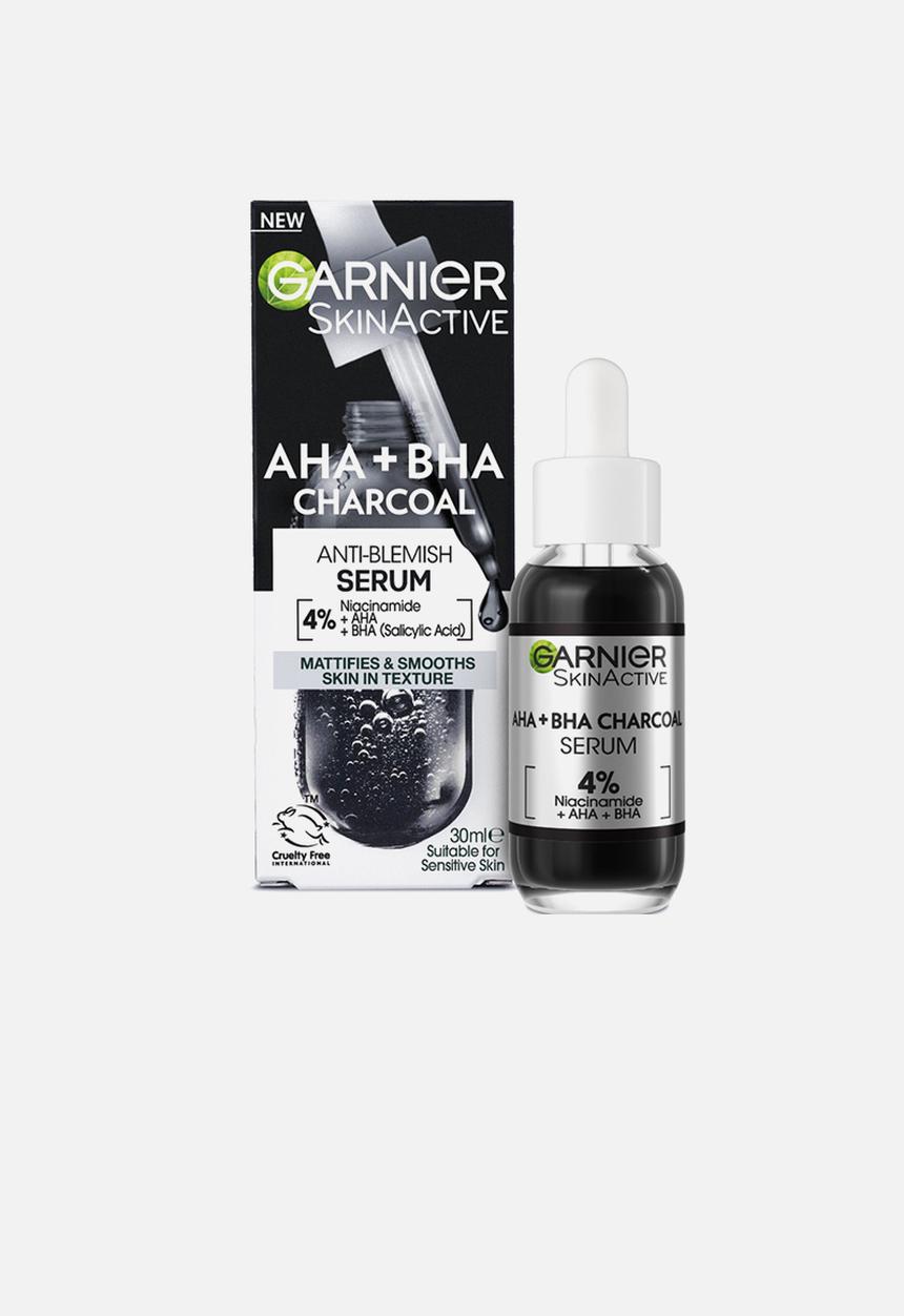 Garnier - SkinActive Charcoal Serum Regime Bundle Set - 3 Piece