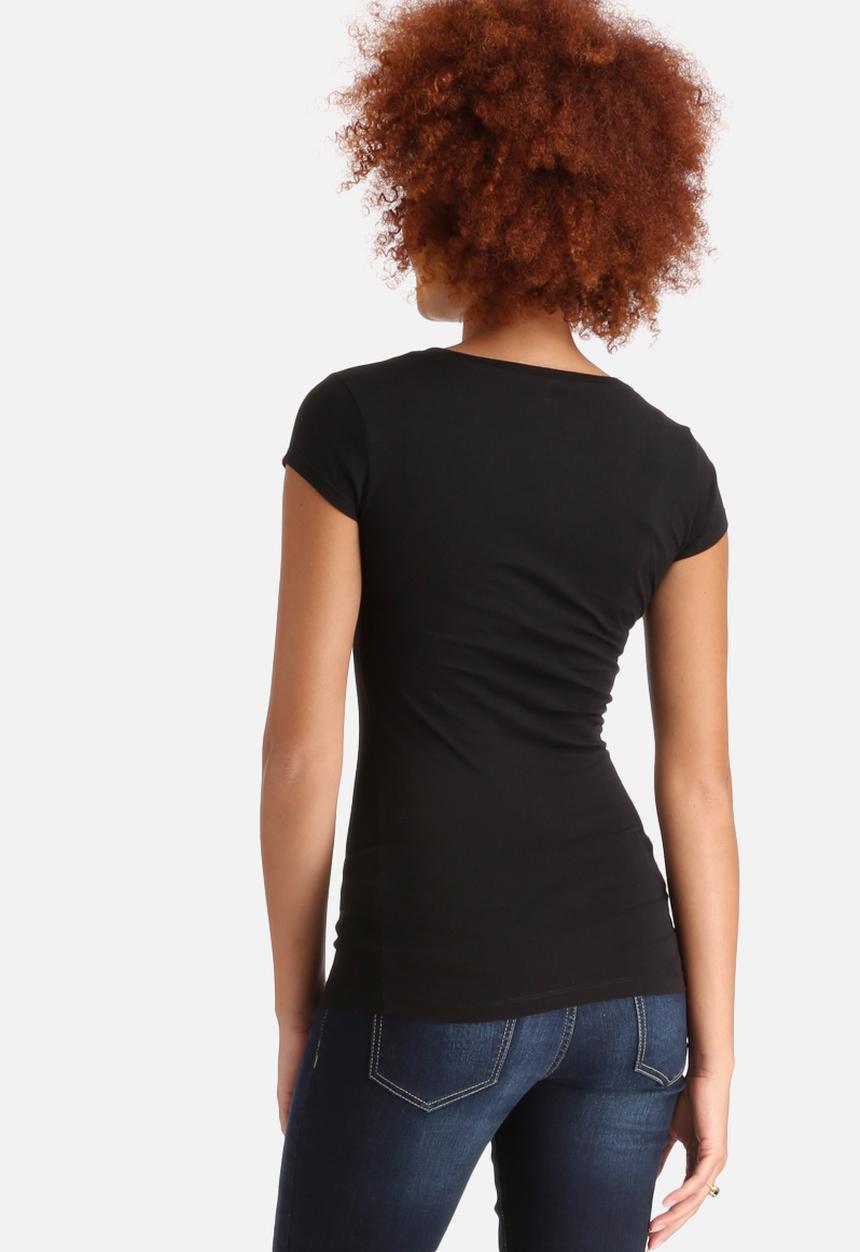 GUESS - Triangle Rhinestone Tee