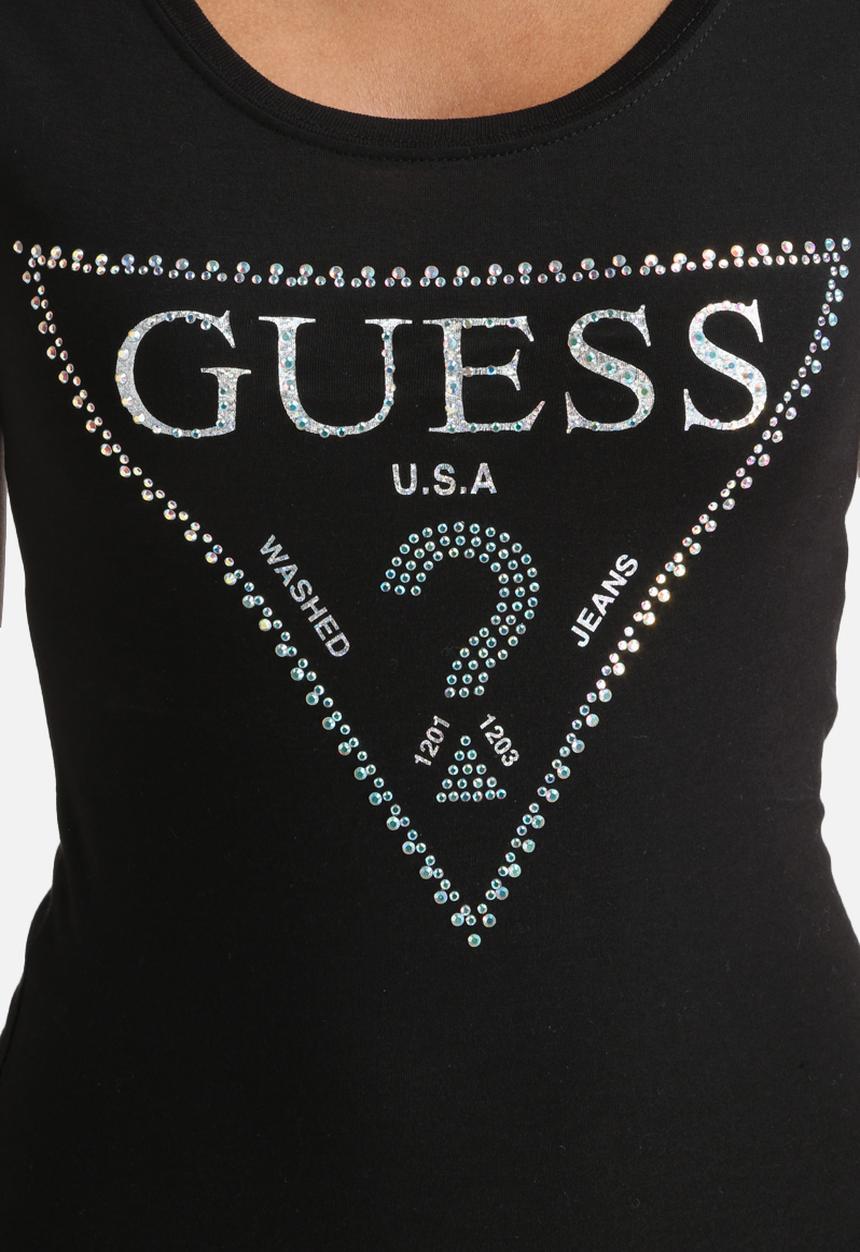 GUESS - Triangle Rhinestone Tee