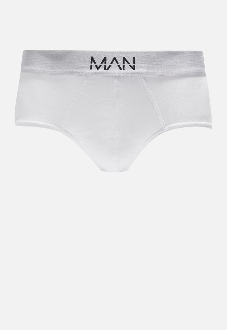 boohooMAN - 3 pack man dash briefs - white