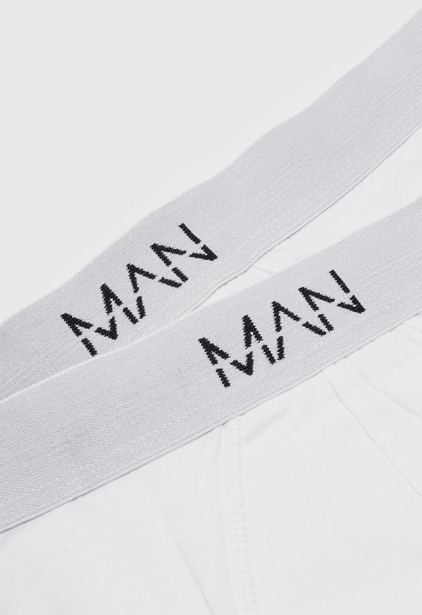 boohooMAN - 3 pack man dash briefs - white
