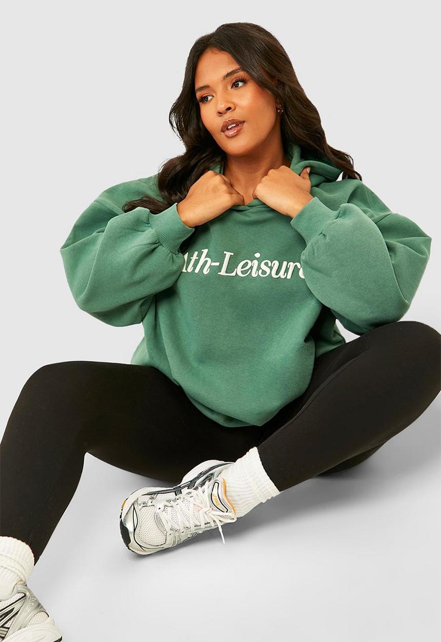boohoo - Plus basic leggings - black