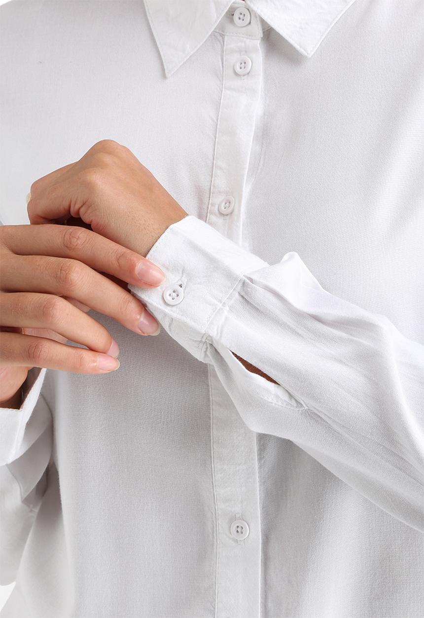 Jacqueline de Yong - Arc Button Shirt