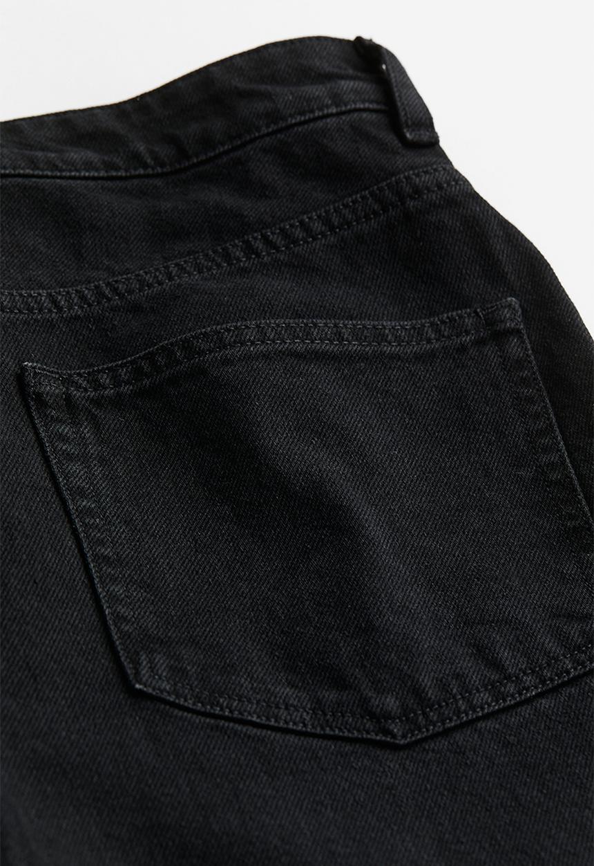 H&M - Wide regular jeans - black