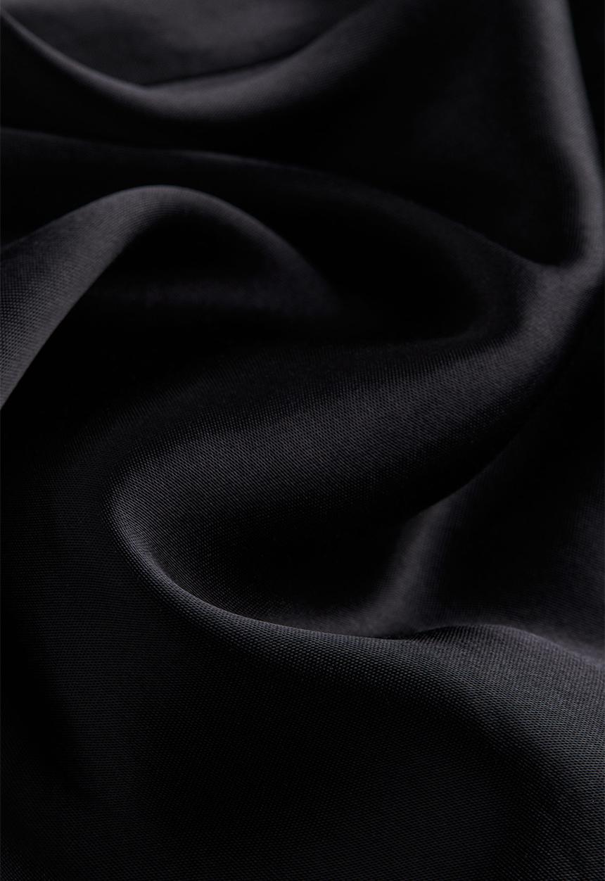 H&M - Satin skirt - black