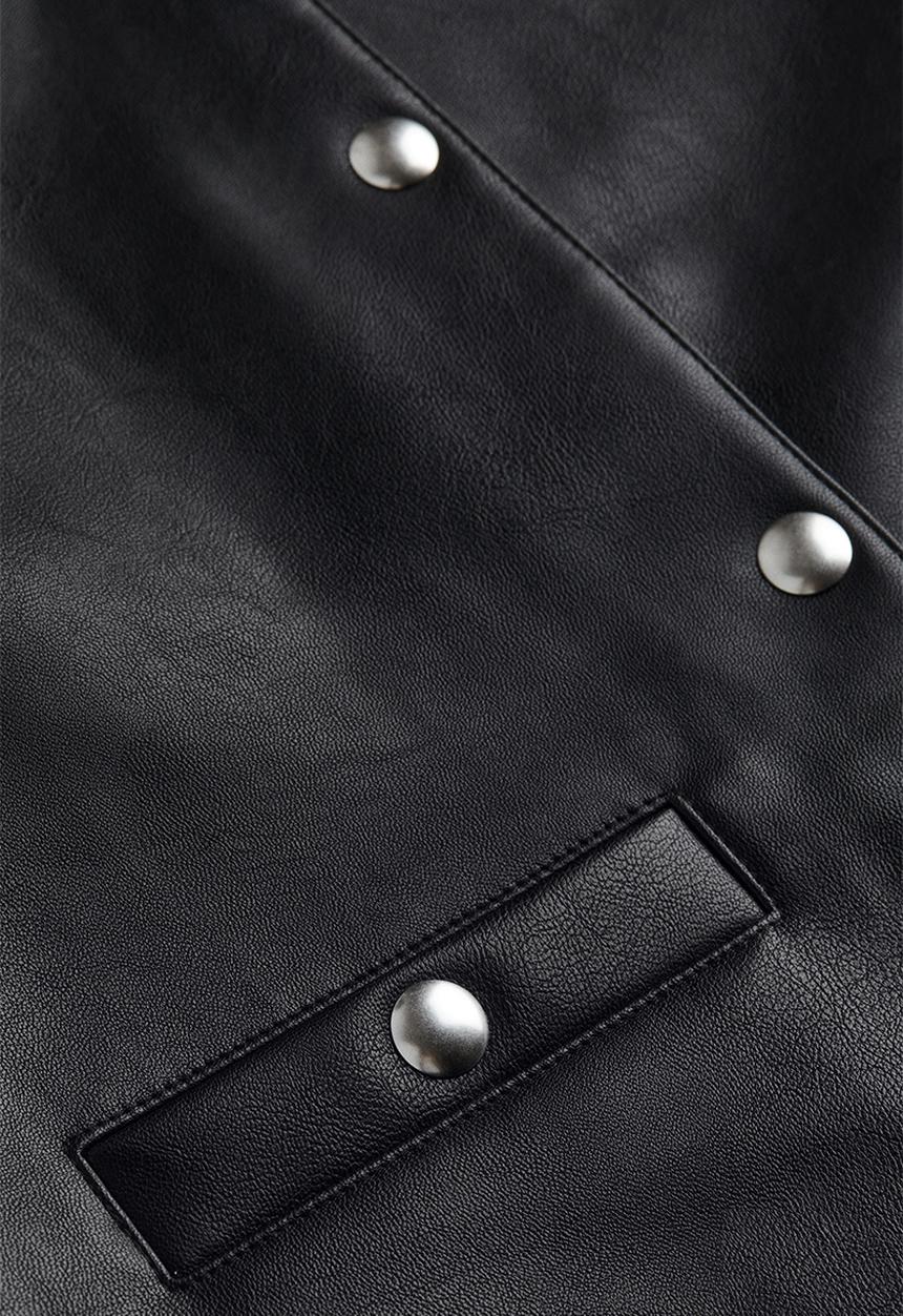 H&M - Coated jacket - black