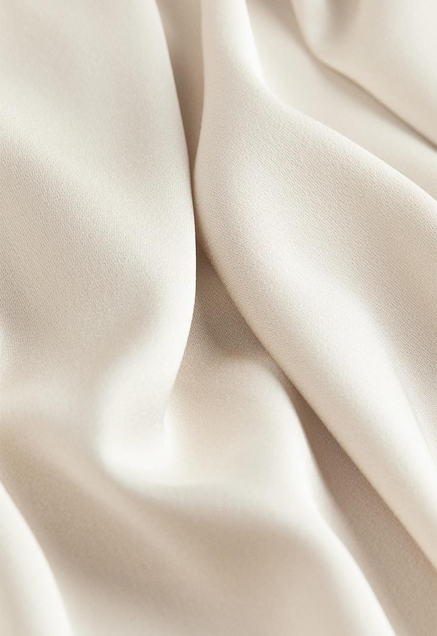 H&M - Draped blouse - cream