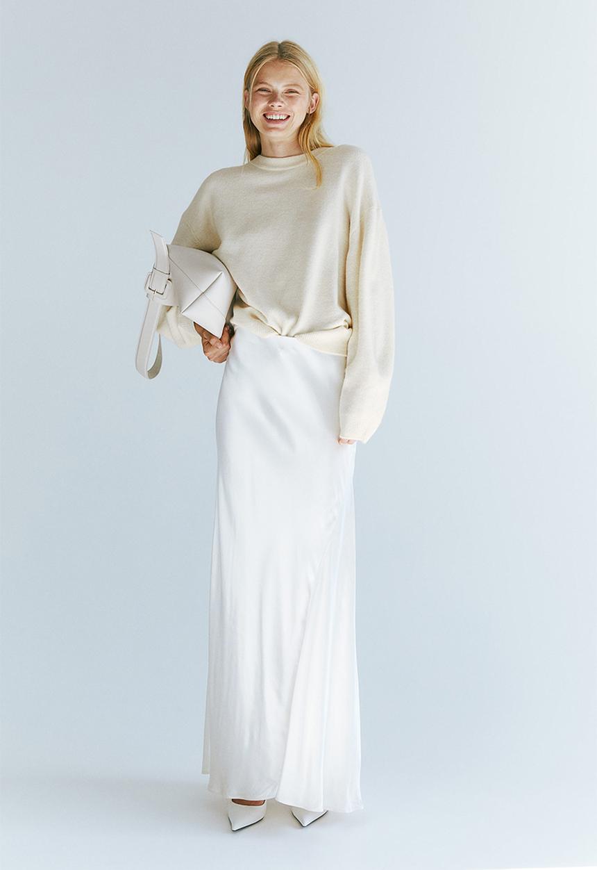 H&M - Knitted jumper - cream