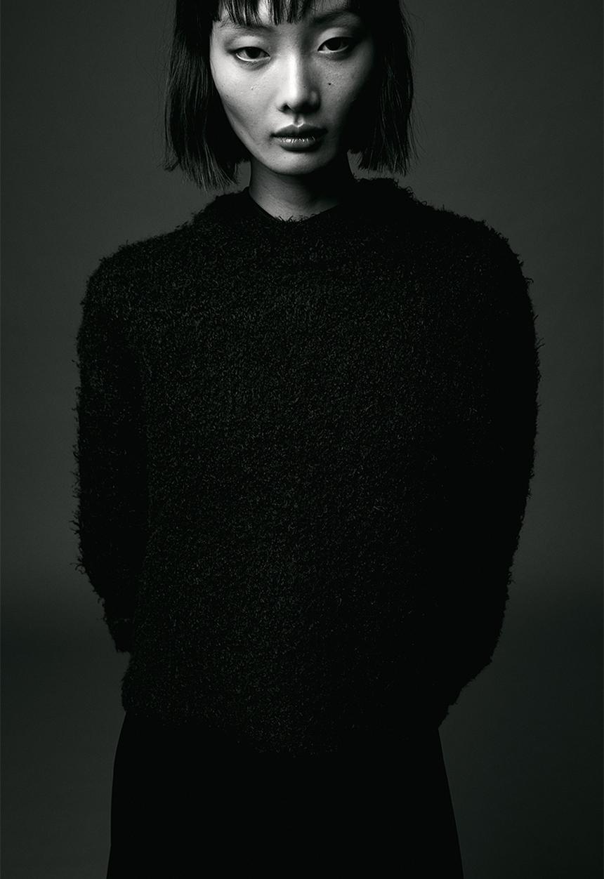 H&M - Fluffy-knit jumper - black