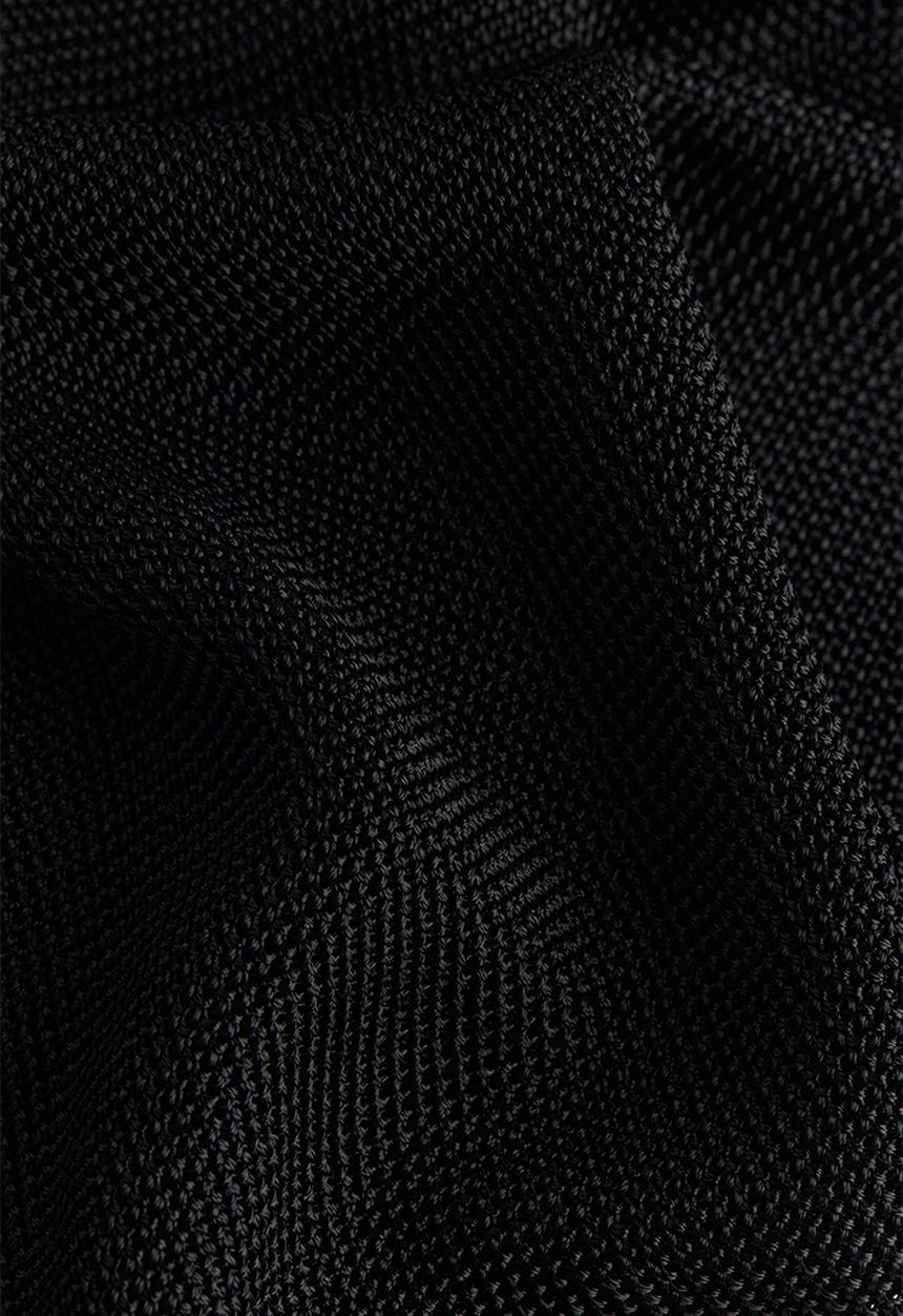 H&M - Fine-knit viscose top - black