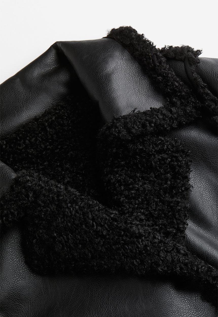 H&M - Reversible jacket - black
