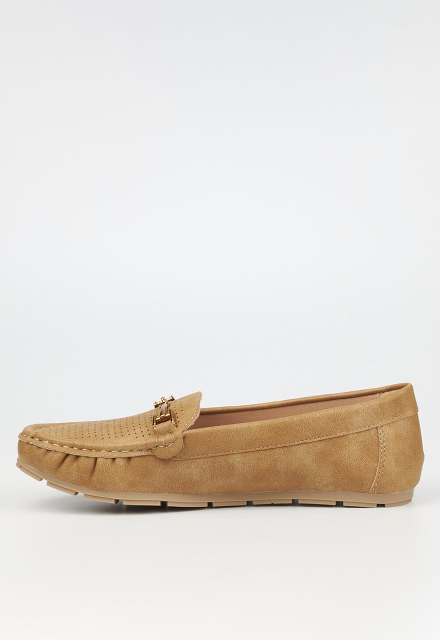 Butterfly Feet - Pagona 1 boat shoe - tan