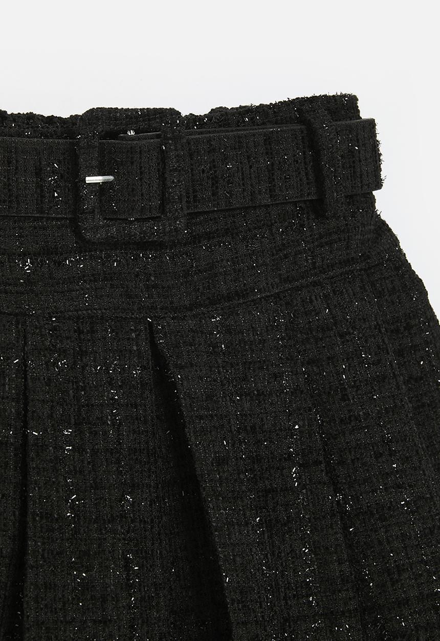 Pop Candy - Pleated skirt - black