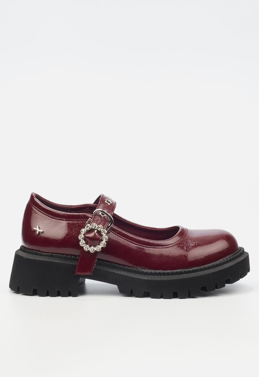 Rock & Co - Chainz 3 mary jane loafer - wine