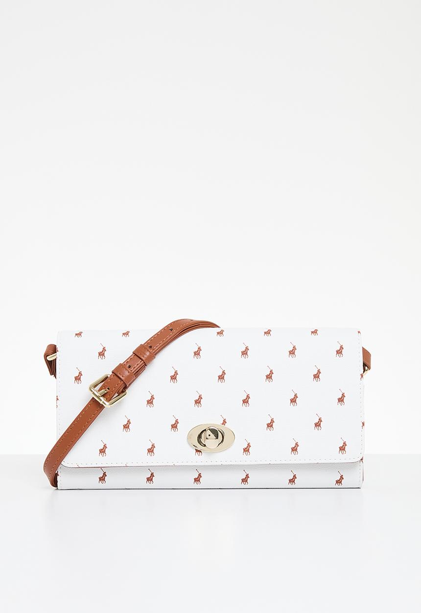 POLO - Iconic travel purse - white