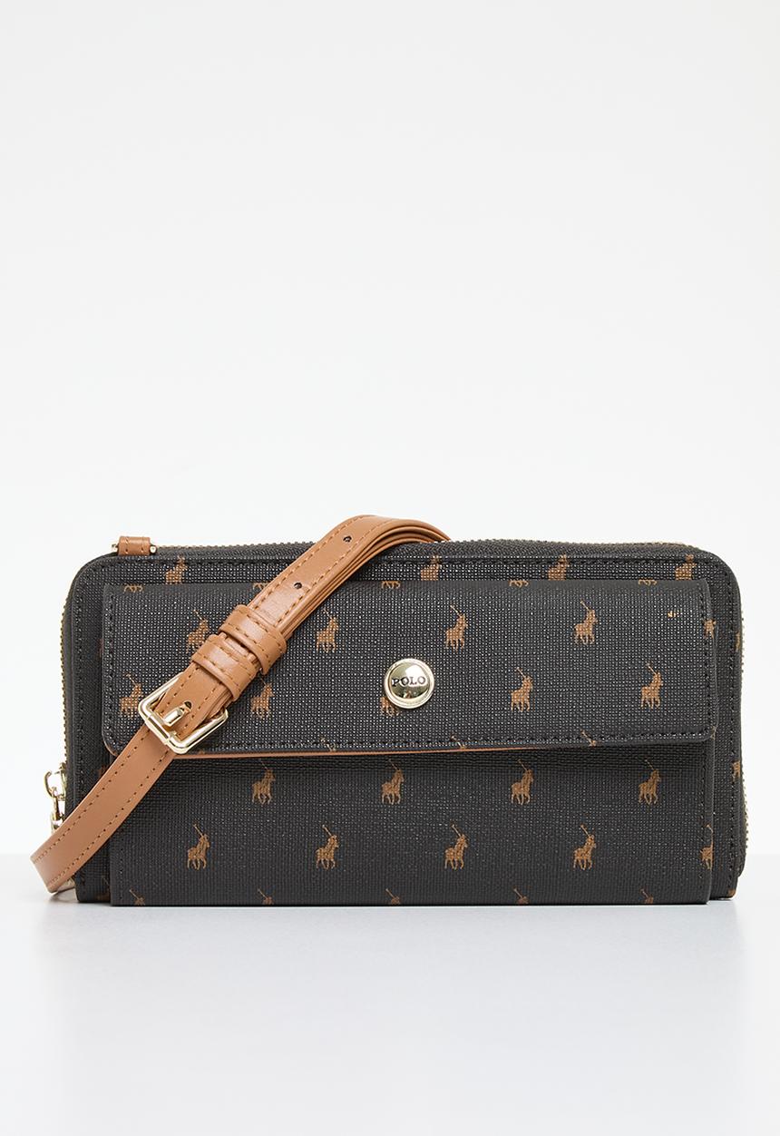 POLO - Iconic phone sling-brown