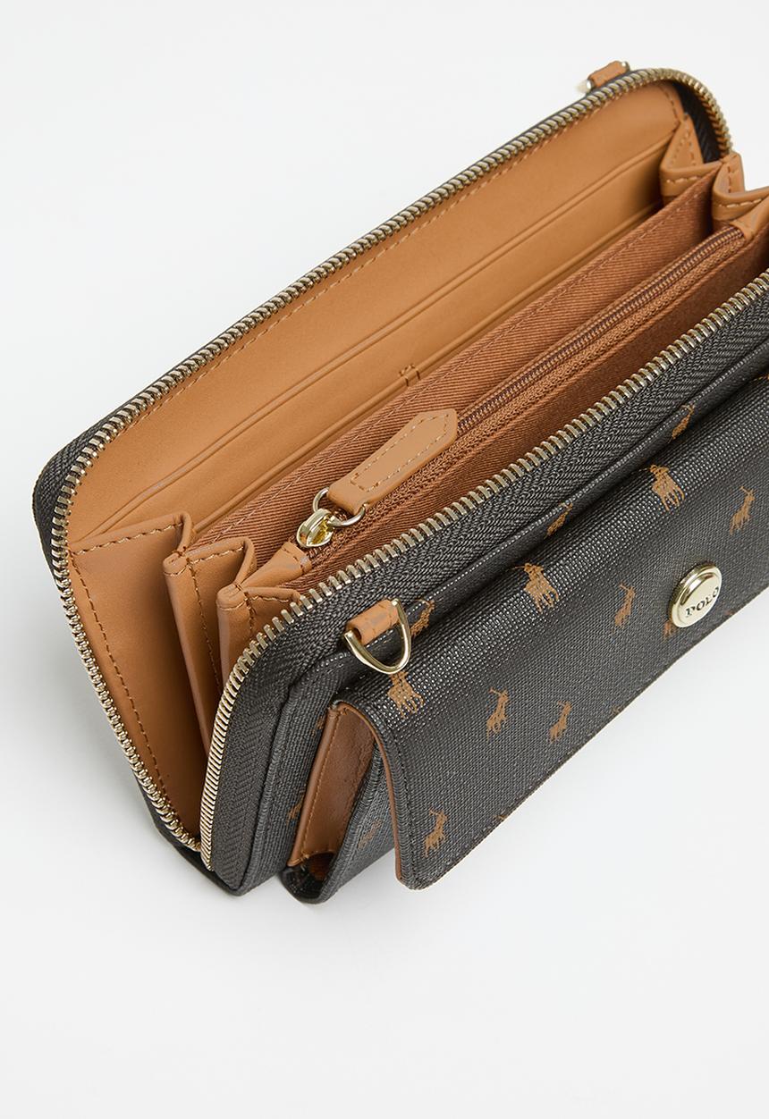 POLO - Iconic phone sling-brown