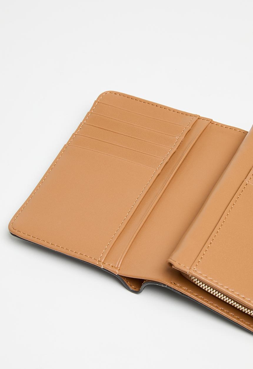 POLO - Iconic tab purse - brown