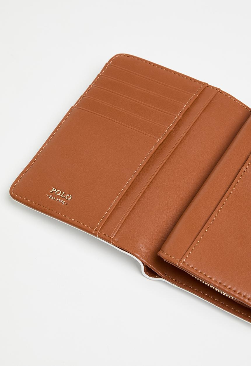 POLO - Iconic tab purse-white
