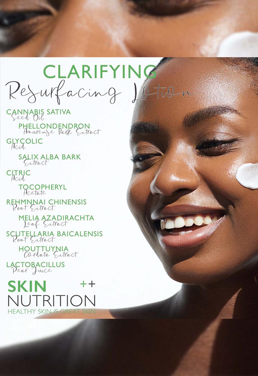 SKIN NUTRITION - Clarifying Resurfacing Lotion