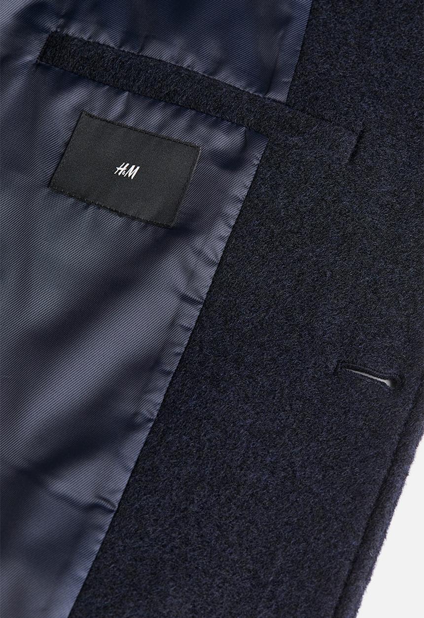 H&M - Loose fit shacket - blue
