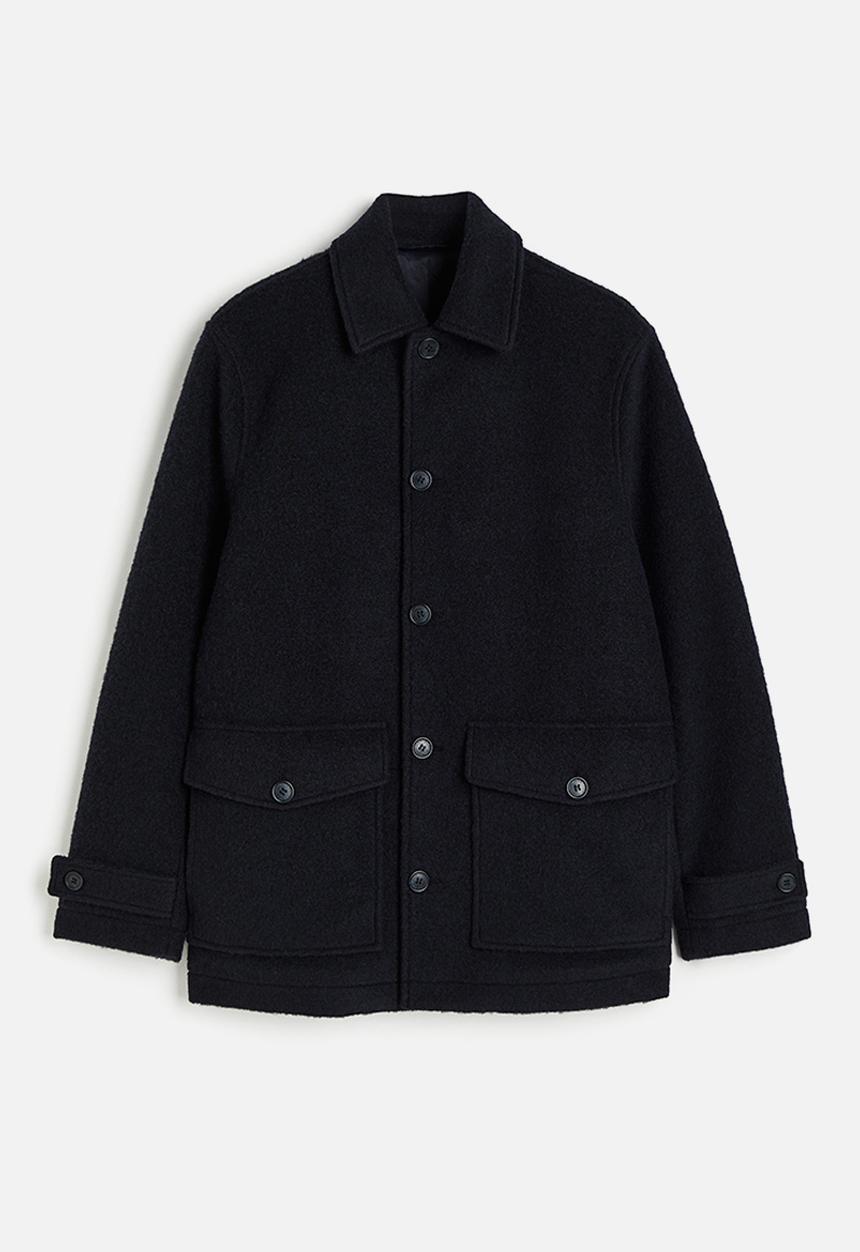 H&M - Loose fit shacket - blue