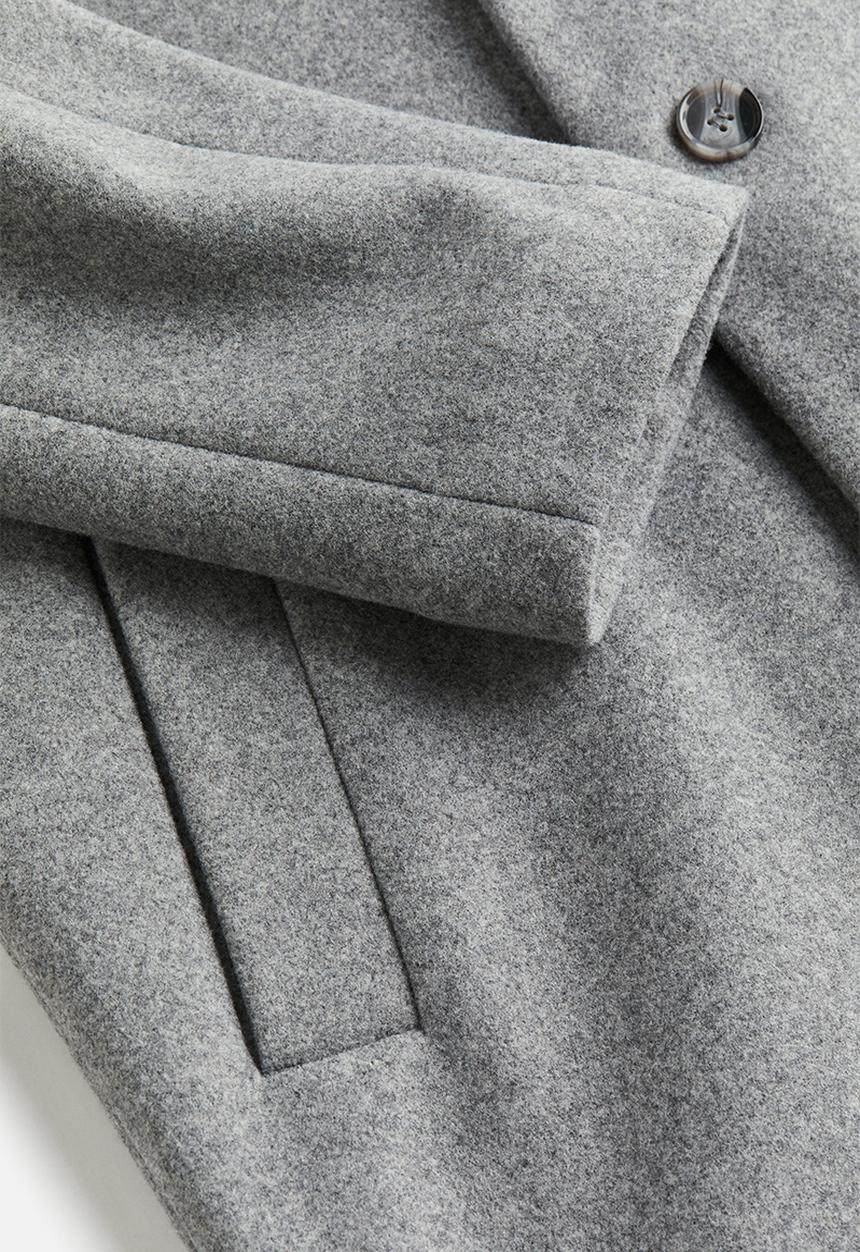 H&M - Wool-blend coat - grey